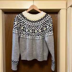 Grey sweater, Frank & Oak